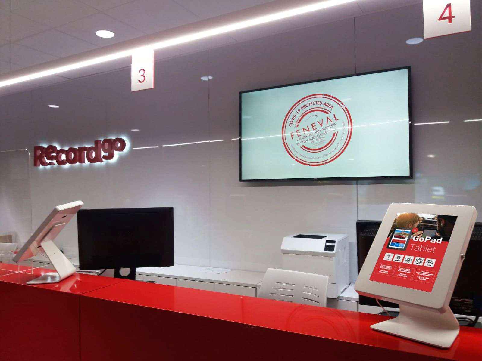 Record go, rent a car avalado como ‘Espacio Protegido COVID-19'