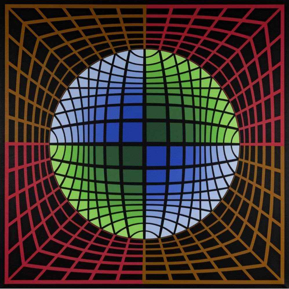 Dos imponentes obras de Victor Vasarely y Karel Apple protagonizan la próxima subasta de arte en Setdart