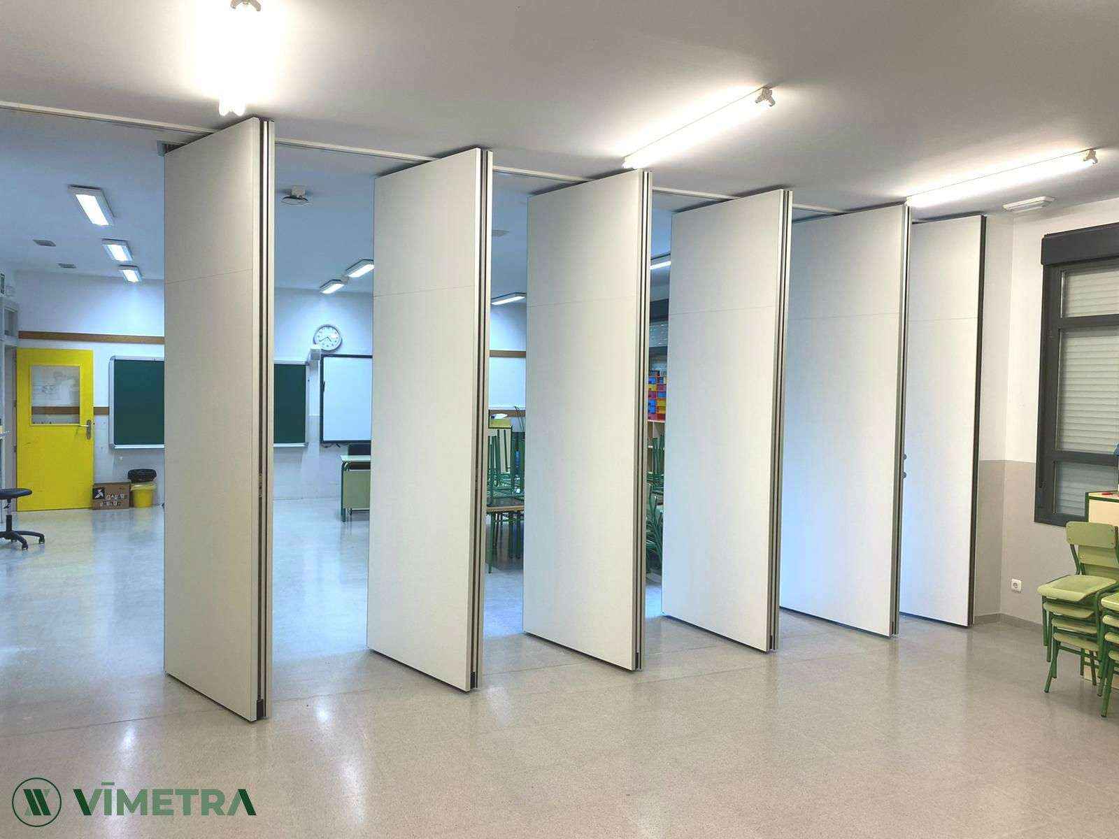 El fabricante de tabiques móviles Vimetra experimenta un aumento de la demanda del 100% por la vuelta al cole