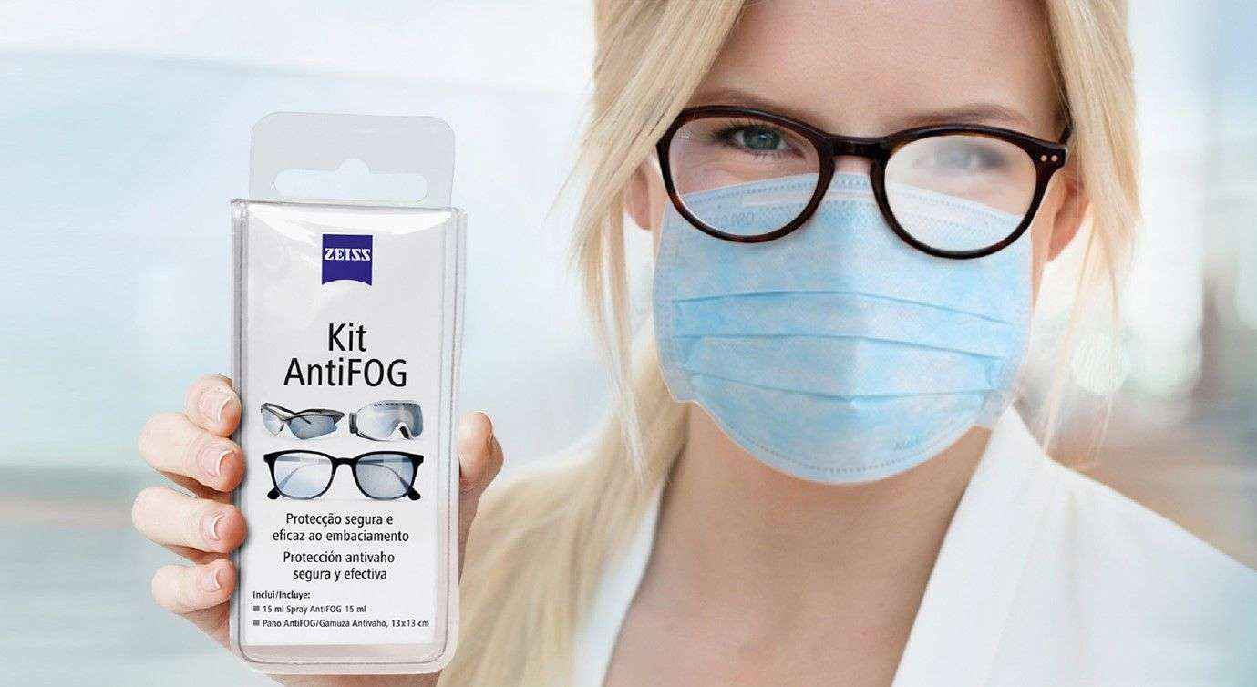 Adiós a las gafas empañadas con el Kit AntiFOG de ZEISS