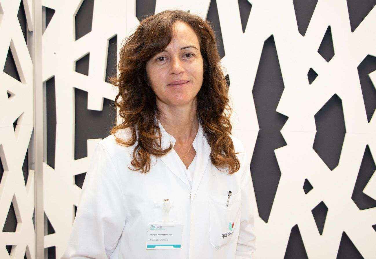Mila Berruete, Responsable de Laboratorio: "la rapidez, el fácil manejo, su sencilla interpretación y el bajo coste" son las mayores ventajas del test rápido de antígenos de Covid-19