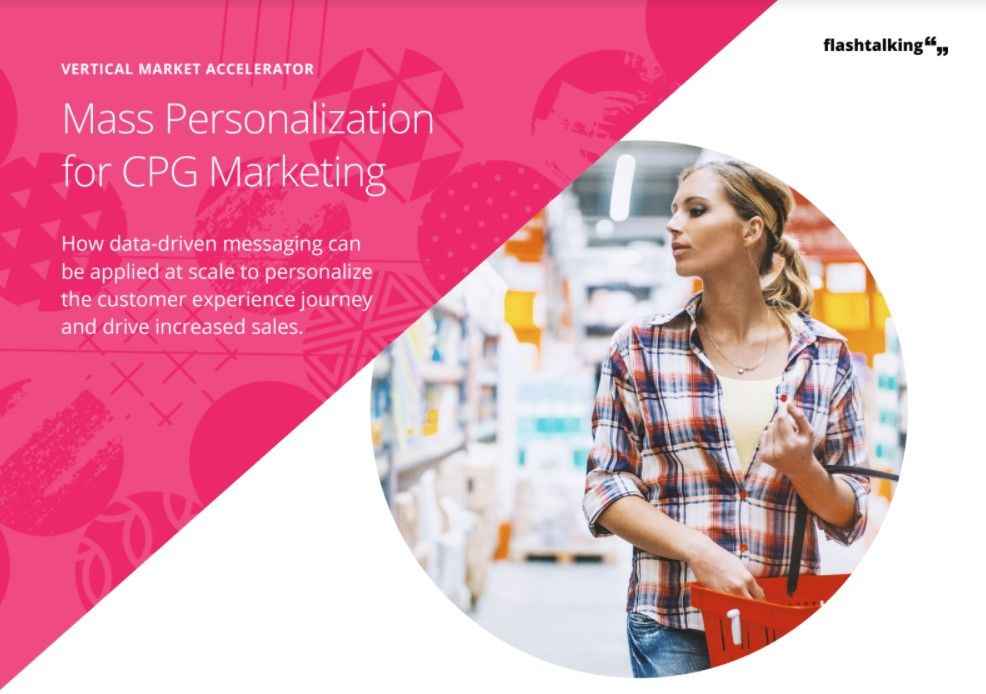 Las creatividades personalizadas revolucionan el sector gran consumo al llegar a cada persona en el momento preciso de la compra