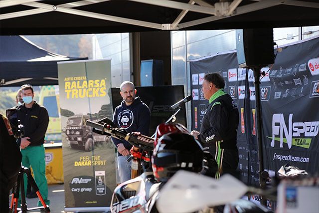 Ralarsa apoya la élite del motor en el Dakar 2022